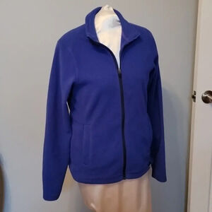 REI CO-OP‎ ROYAL BLUE FLEECE JACKET (sz small)